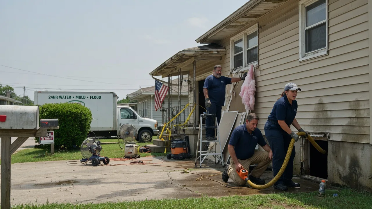 Water Damage Repair in Lucedale, MS near me